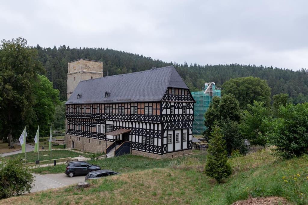 Orgelbauerhaus Schulze Lägenhet Paulinzella Exteriör bild